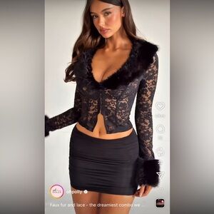 Oh Polly Noemy top brand new size 0. Tags attached